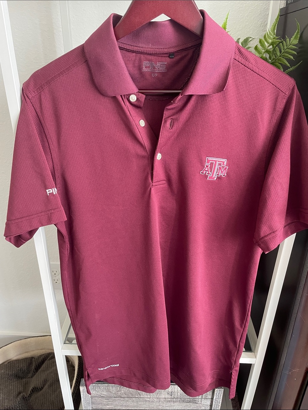 Ping Texas A&M Maroon Polo Shirt